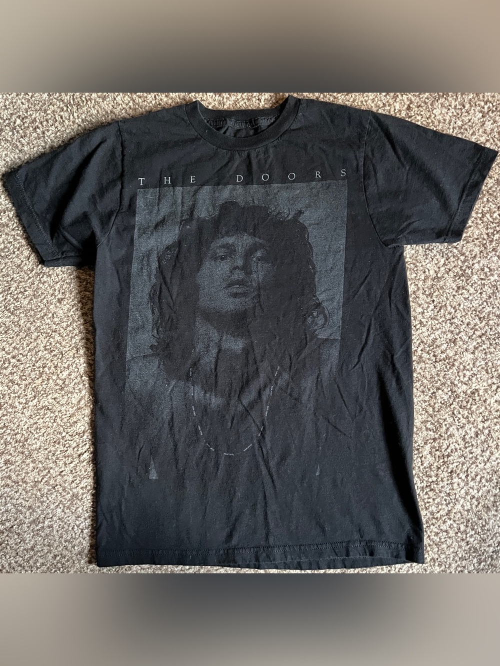 The Doors Black Graphic Men’s T-Shirt